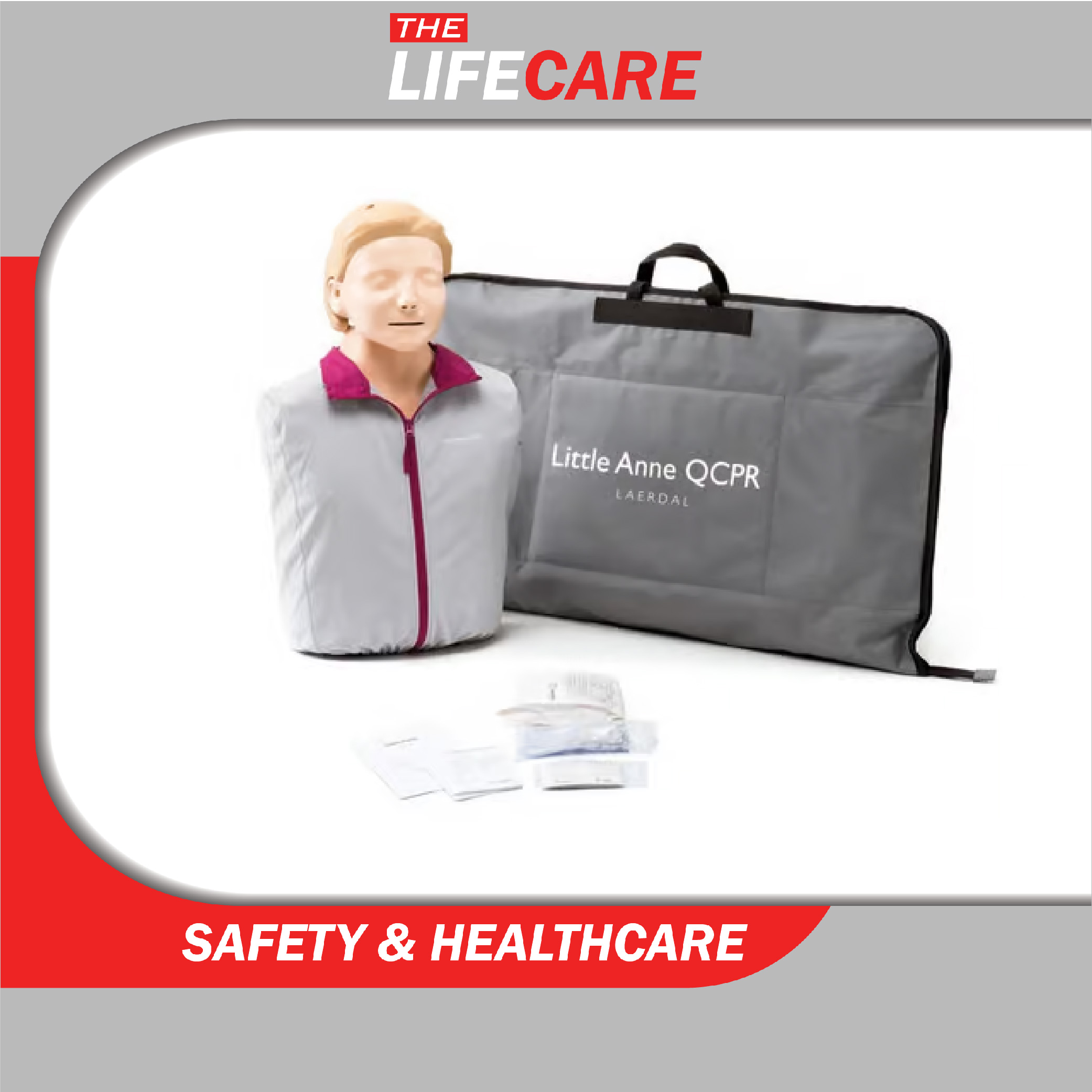 Laerdal Manikin Little Anne qCPR- Adult CPR Manikin